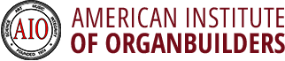 AIO – American Institute of Organ Builders Logo